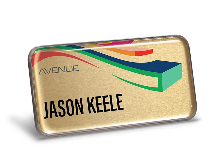Clear Lens Name Badges